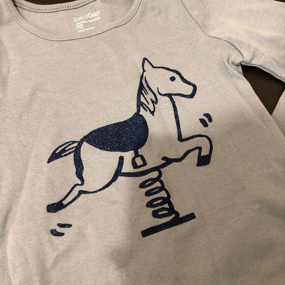 Gap horse long tee with leggings - Picture 3 of 4